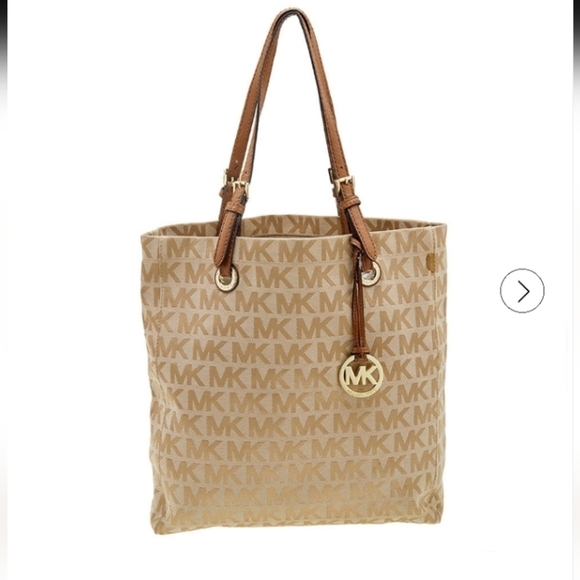 MICHAEL Kors Logo Canvas tote - Picture 1 of 13